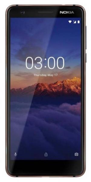 Смартфон Nokia 3.1 DS Black