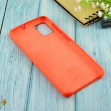 Чехол Silicone case для Samsung A51 2020 абрикос (2)