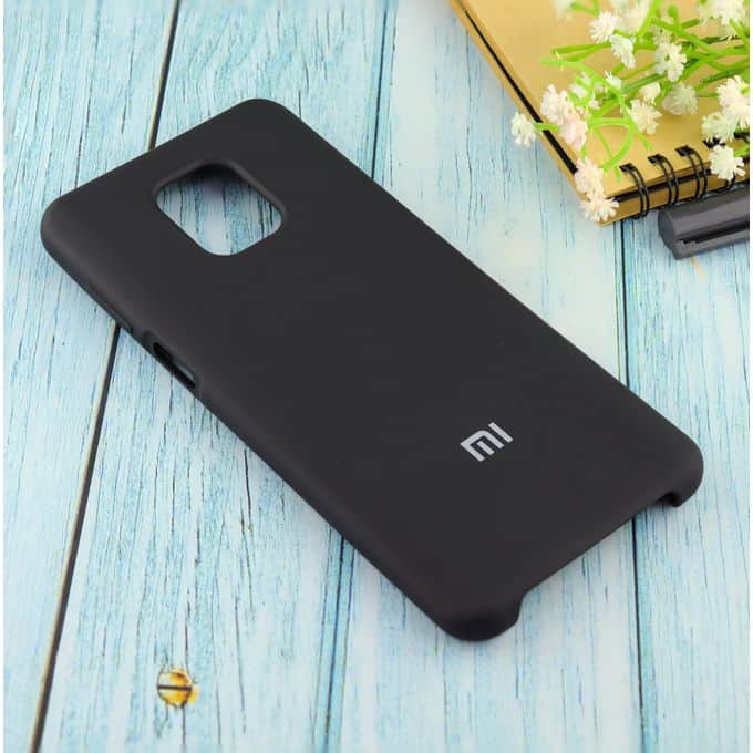 Чехол Silicone case для Xiaomi Redmi Note 9 Pro/note 9S/note 9 Pro Max чёрный(18)