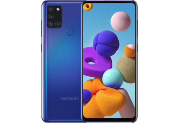 Смартфон Samsung Galaxy A21s 2020 A217F 3/32Gb Blue