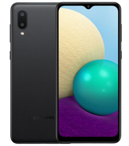 Смартфон Samsung Galaxy A02 2/32GB Black