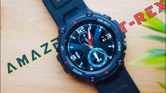 Смарт-часы Amazfit A2013 T-Rex Pro Steel Blue