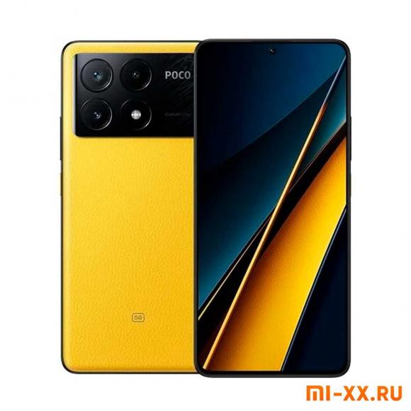 Смартфон POCO X6 Pro 5G 12/512GB Yellow Global